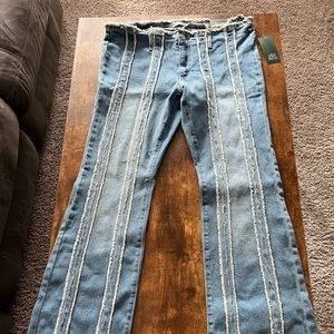 Wild fable flared jeans size 14.